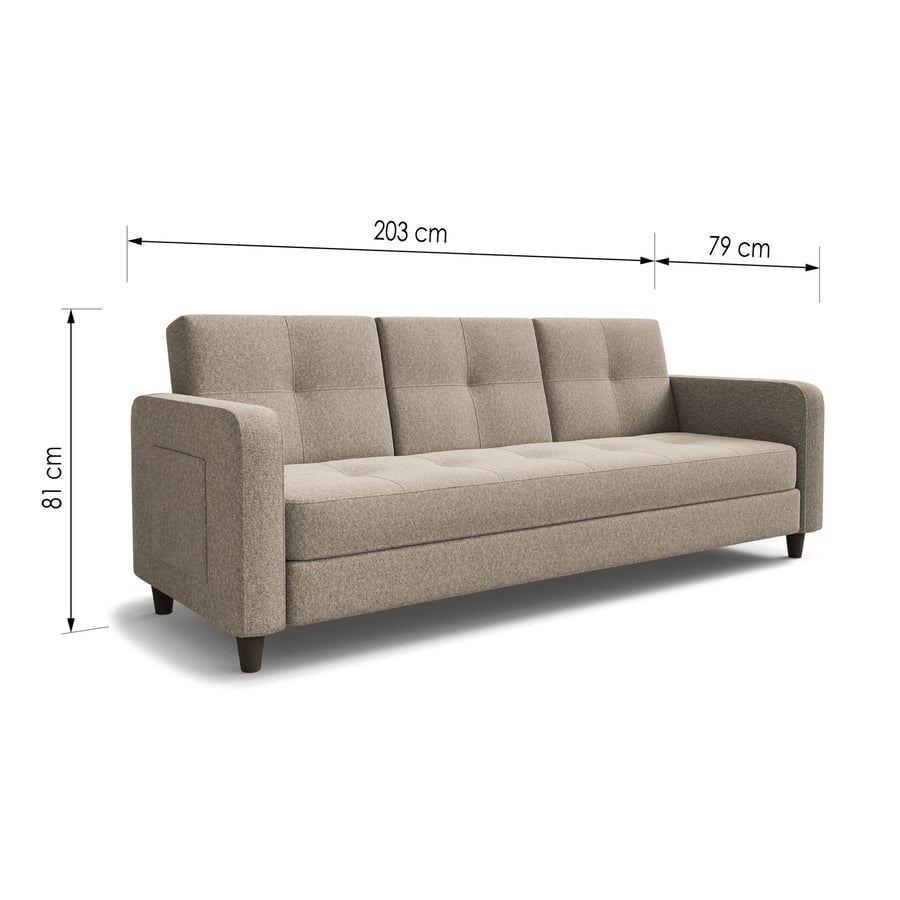 Sofa Bed AGNES DF-008SB - Linen - 3