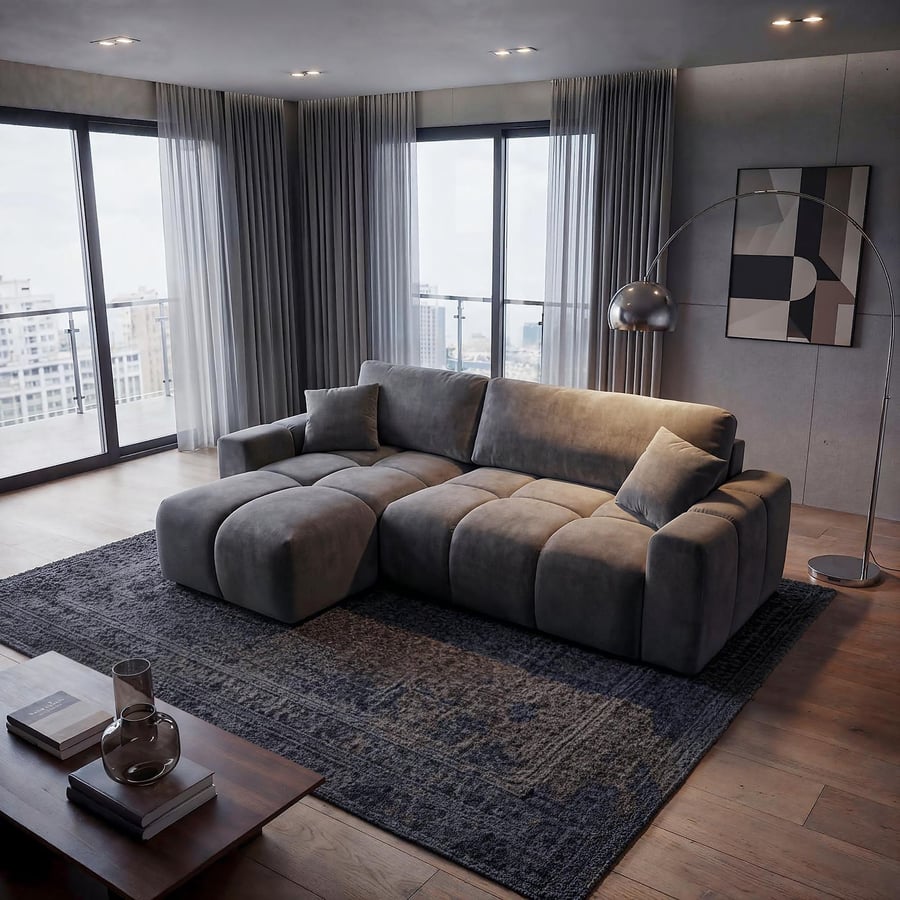 Lainey DF-027CSB - Charcoal Gre - 9