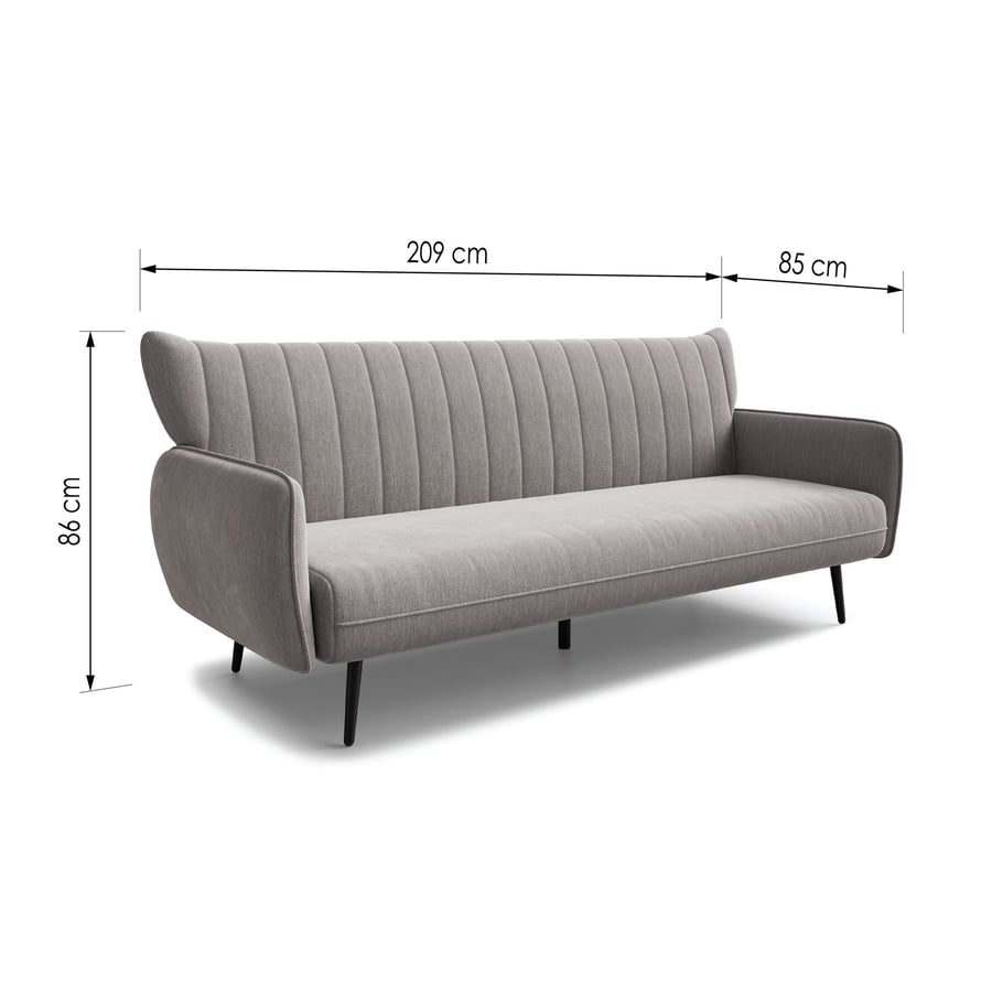 Sofa Bed NATALIE dimensions - 3