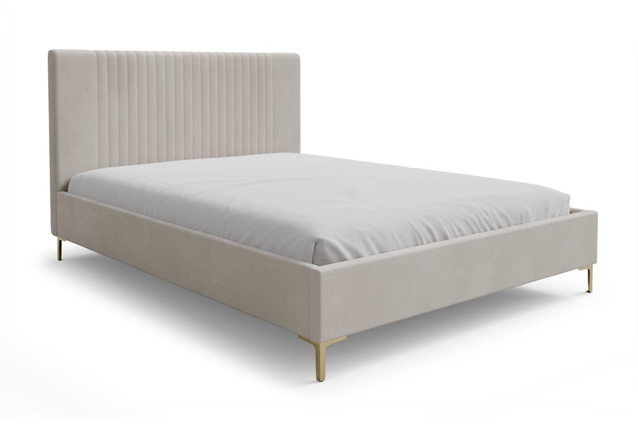 Upholstery Bed LIAM Light Beige - 2