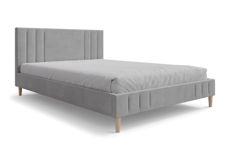 Upholstered Bed Jaxon Double Gr - 2