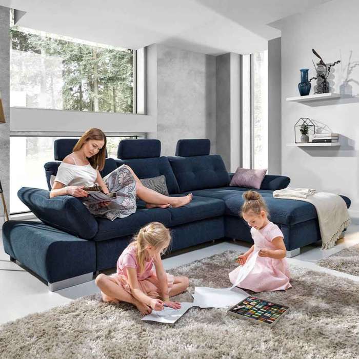 Corner Sofa Bed CALAMO 2-Right - 9