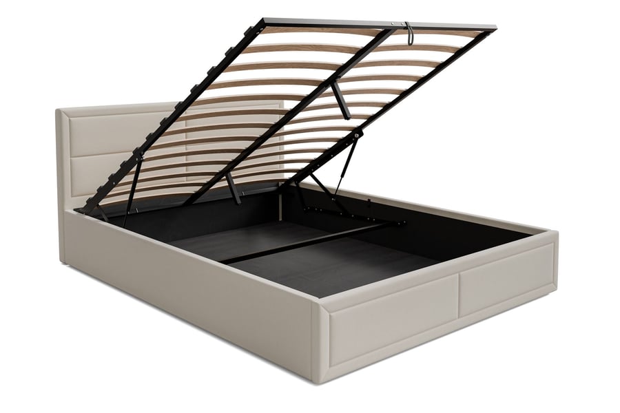 Upholstered ottoman bed Jayden - 4