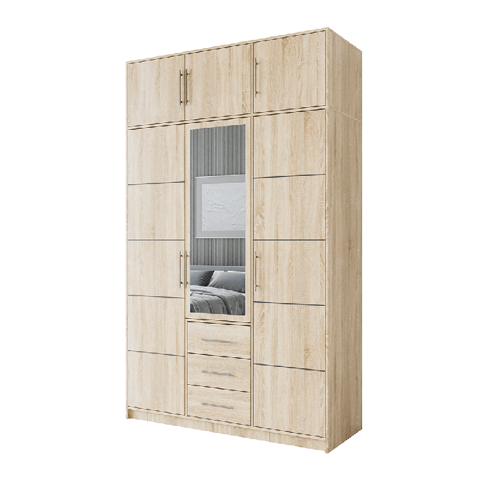 Wardrobe BALI D3 Oak Sonoma + M - 5