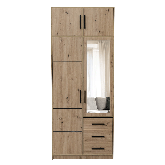 Wardrobe KOS D2 Oak Artisan + M - 5