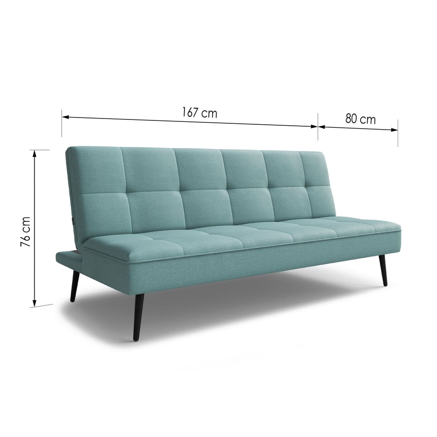 Ronnie Sofa Bed Green - 3