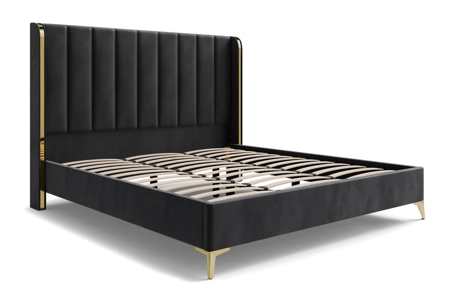 Upholstered Bed William Black S - 3