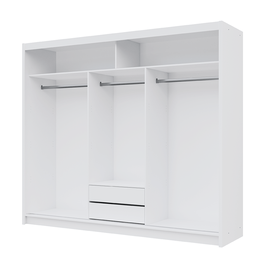 Wardrobe 250 3 rails - 6
