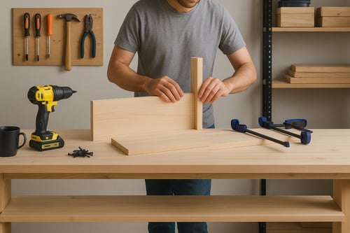 How to build a desk: simple DIY desk plans that work