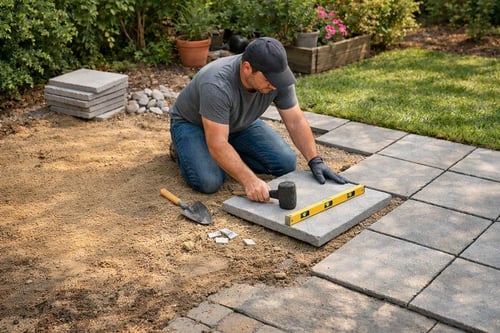 How to lay a patio: step-by-step guide for beginners
