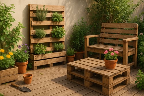 Top pallet garden ideas to transform your outdoor space