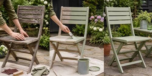 How to paint garden furniture: a step-by-step guide for a perfect finish