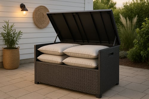 How to store outdoor cushions - practical & stylish storage ideas