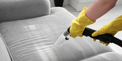 How to clean a fabric sofa the right way: tips & tricks