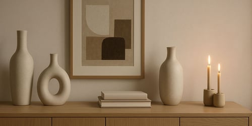 How to dress a sideboard: stylish sideboard styling ideas