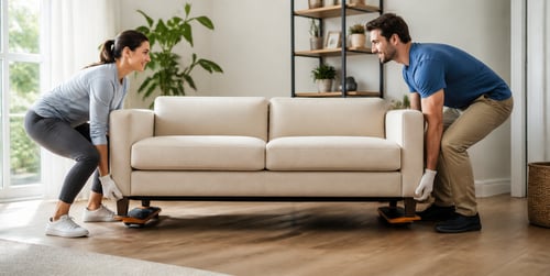 How to move heavy furniture safely and easily: expert tips