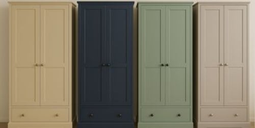 Wardrobe colours – best shades & finishes to transform your bedroom