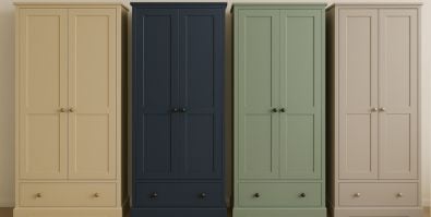 Wardrobe colours – best shades & finishes to transform your bedroom