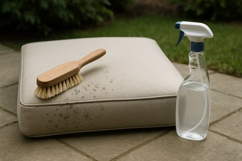 How to clean outdoor cushions: simple tips for fresh seats