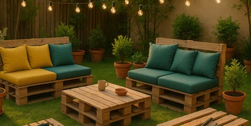 Pallet garden furniture ideas: stylish, easy & budget-friendly