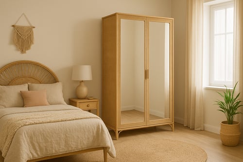 Mirrored wardrobe ideas - stylish designs to brighten your bedroom
