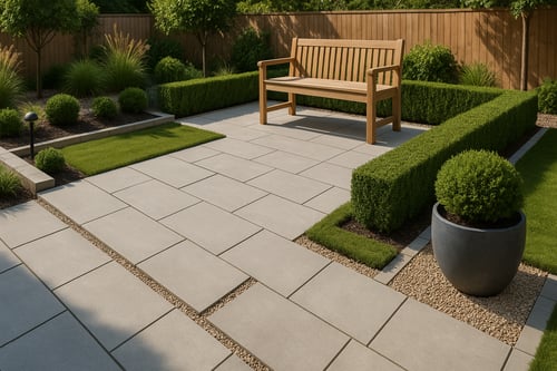 Garden slab ideas - stylish paving options for a low-maintenance garden