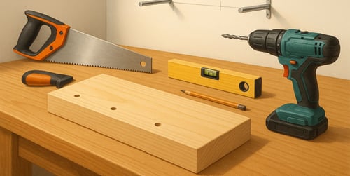 How to make a floating shelf: easy DIY guide