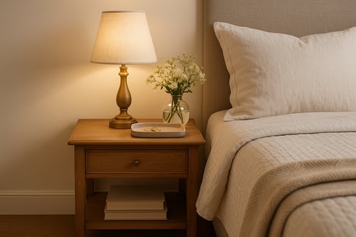 Top bedside table ideas for a stylish and functional bedroom