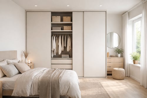 Best wardrobes for small rooms - space-saving ideas: UK edition