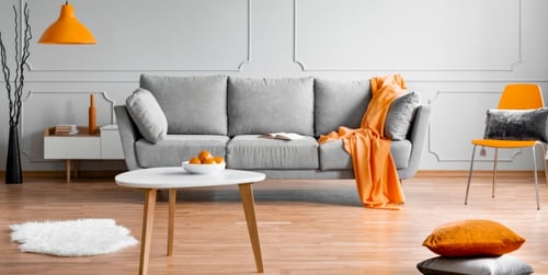 What colours go with a grey sofa? Tips for a chic living room