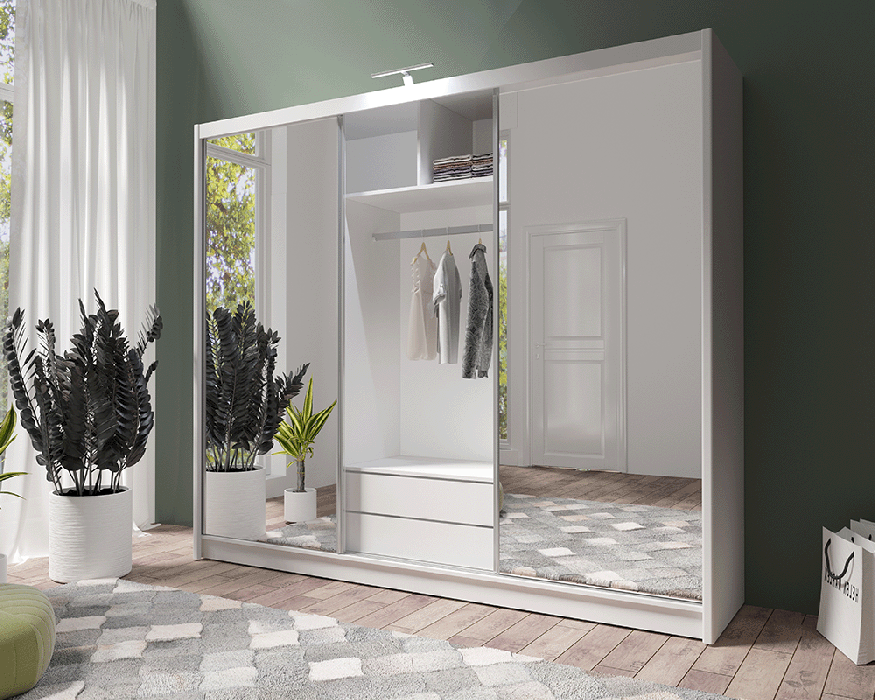 PARIS LUX 250cm Sliding Door Wa - 3