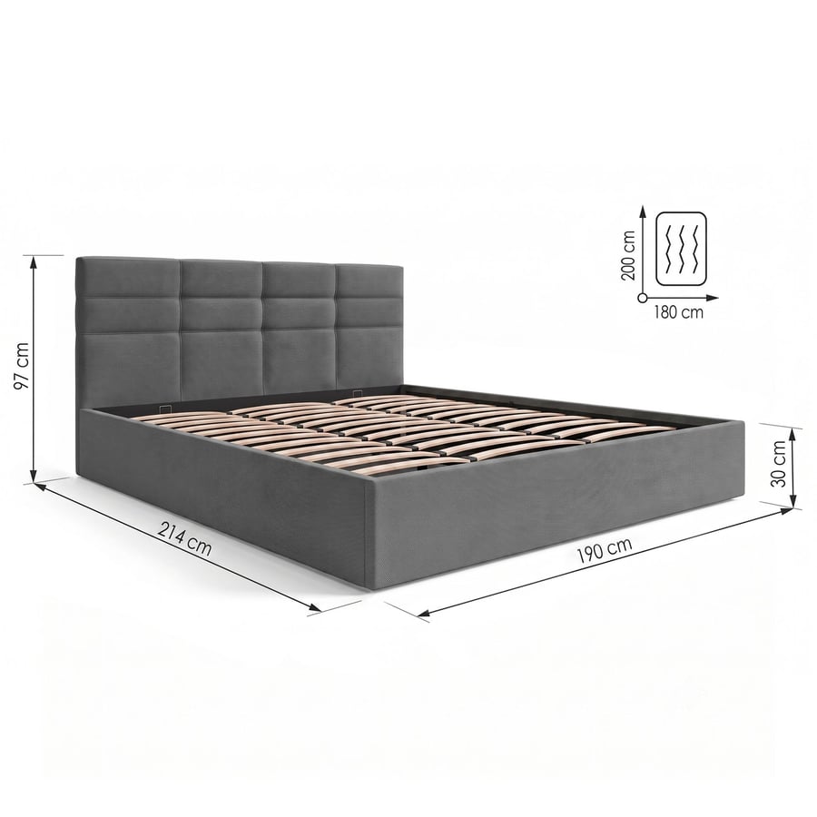 Julian Super King Size Graphite - 3