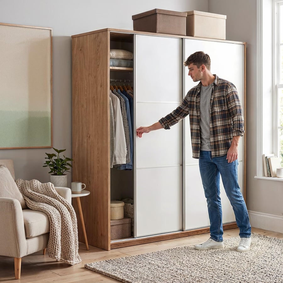 Sliding Wardrobe Oakridge DF-CF - 5