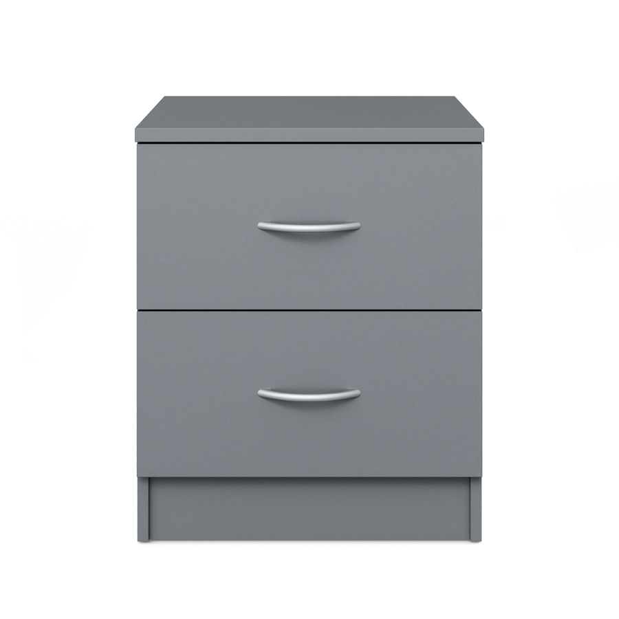 Bedside Table ESSENTIAL 2D Grey - 2