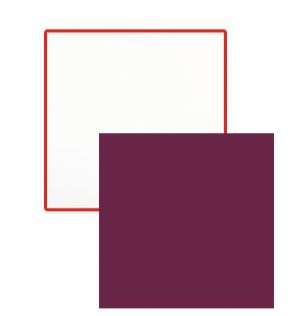 Bedside Table DUBAJ Purple - 1