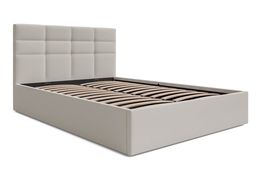 Upholstered Bed Julian DB Cream - 3