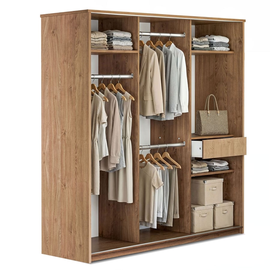 Sliding Wardrobe Oakridge DF-CF - 4