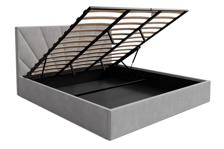 Upholstered ottoman bed Dylan S - 4