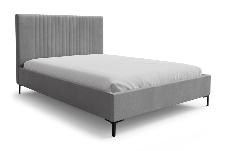 Upholstery Bed LIAM Grey Double - 2