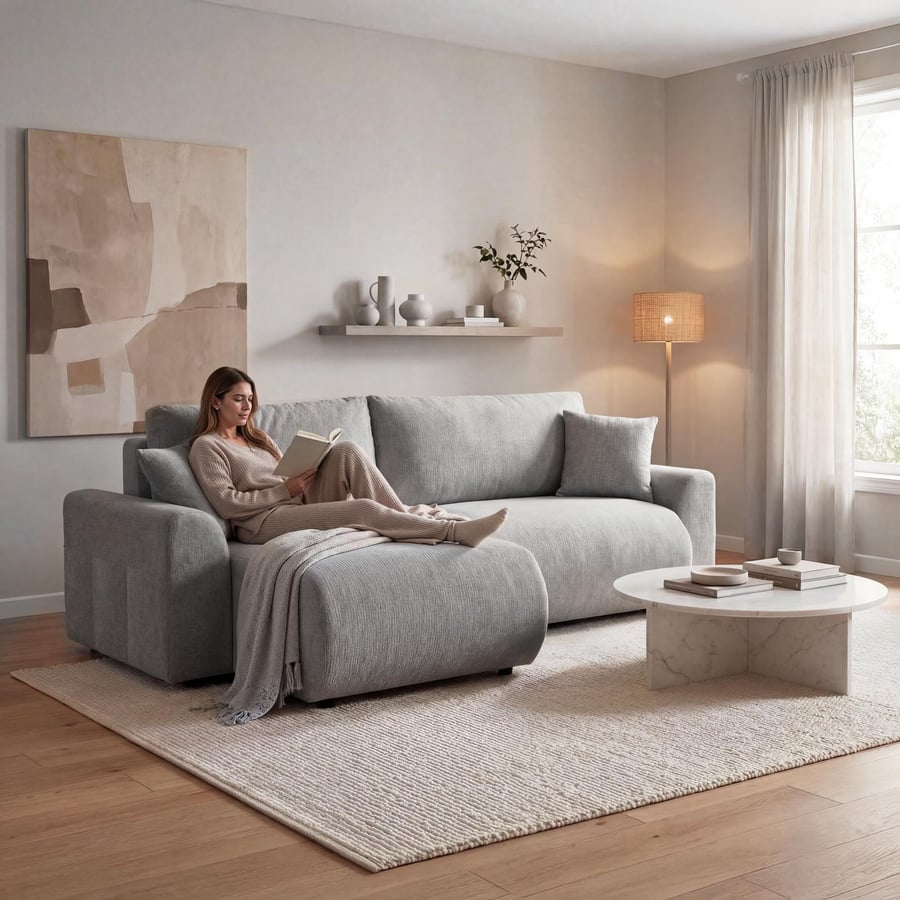 Lorraine DF-028CSB - Pebble Gre - 1