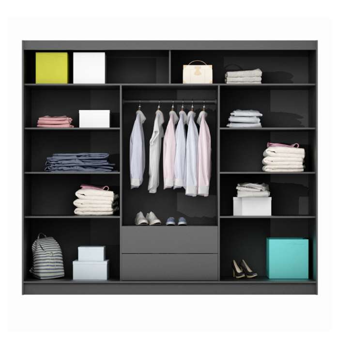 Wardrobe MONAKO White - 8