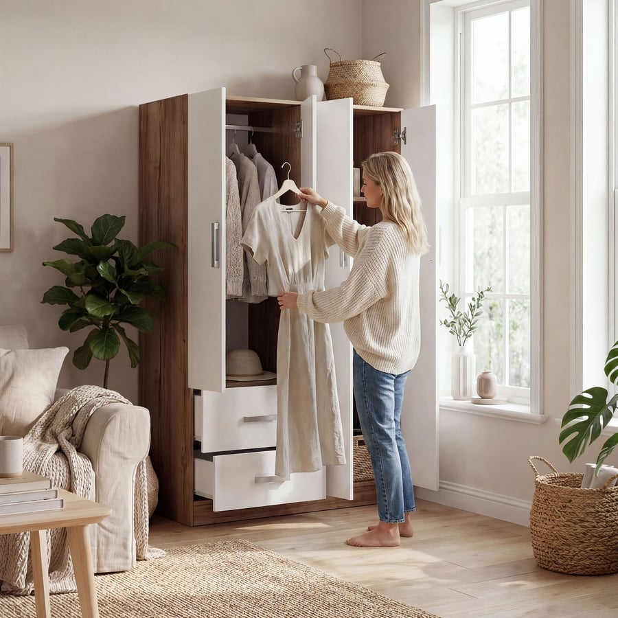 Wardrobe Oakridge DF-CF306WR-4D - 2