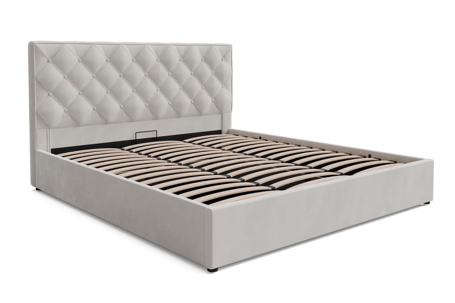 Upholstered ottoman bed Ethan S - 3
