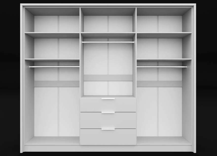 Bedroom Set BANGKOK 255 White - 2