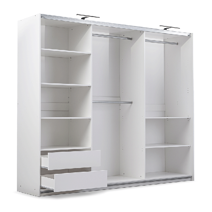 Wardrobe NIMES 250 White - 1