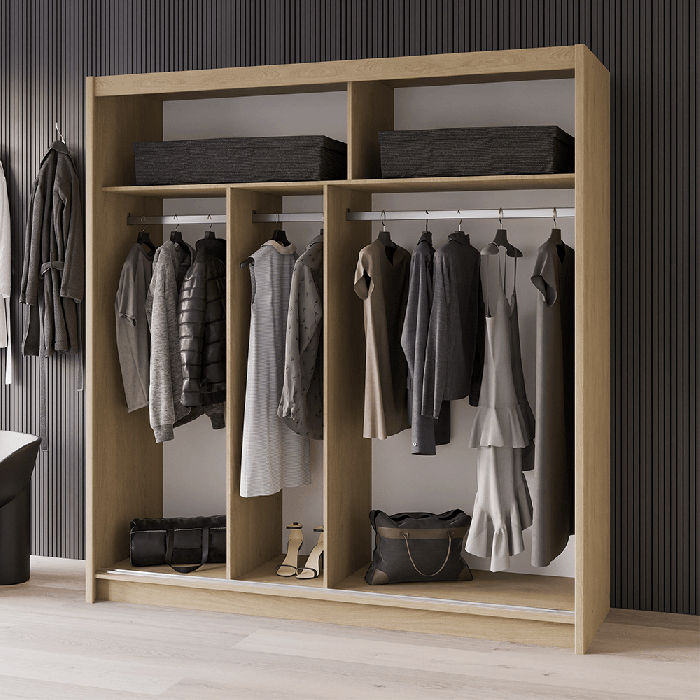 VISTA 203cm Sliding Door Wardro - 8