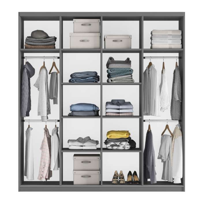 Sliding Door Wardrobe PRAGA 200 - 1