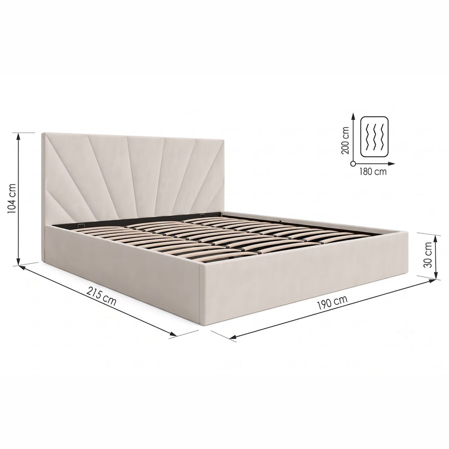 Dylan Super King Size cream new - 3