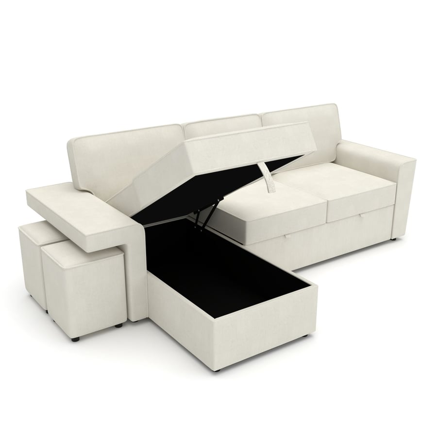 Corner Sofa EVERLY cream 6 - 3