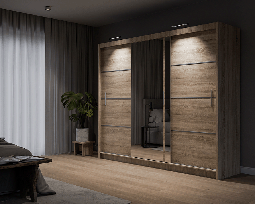 VISTA 250cm Slidng Door Wardrob - 2